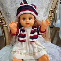 عروسک چشم آبی با کت و کلاه|اسباب‌‌بازی|چالوس, |دیوار