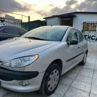 ۲۰۶ نقره ای بی رنگ|خودرو سواری و وانت|قائمشهر, |دیوار