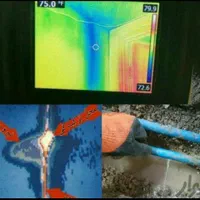 نشت یابی ترکیدگی رفع نم رطوبت با دستگاه تعمیر