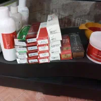فروش تعدادی رنگ و اکسیدان بصورت کلی مناسب ارایشگاه
