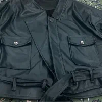 بامبر کت چرم زنانه