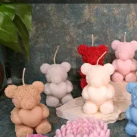 گیفت شمع عروس و استند اسم