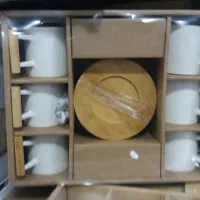 وسایل بامبو وقوری پیرکس|ظروف سرو و پذیرایی|بندر ماهشهر, |دیوار