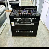 اجاق گاز صفحه شیشه ای ۳کشو|اجاق گاز و لوازم برقی پخت‌وپز|پرند, |دیوار