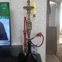 قلیون برنجی طرح لیلی و مجنون