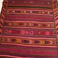 گلیم پشمی قدیمی
