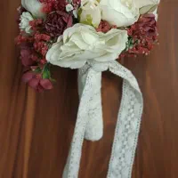 دسته گل مصنوعی عروس آماده ارسال