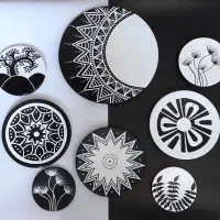 تابلو سفالی زیبا|تابلو، نقاشی، عکس|زاهدان, |دیوار