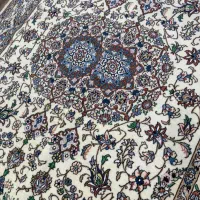 جفت قالیچه ۴ متری نائین|فرش|اصفهان, نقش جهان|دیوار