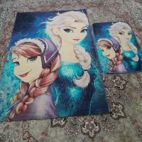 دوعد فرش ۱/۵×۱همراه با پادری|فرش|صومعه‌سرا, |دیوار