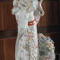 مجسمه چینی ۷۰ سانتی‌متر / مجسمه ژاپنی