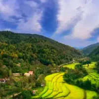 ملک بهشتی 42هزارمتری کوهپایه جنگل ارتفاع دل طبیعت