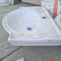 دو عدد روشویی سالم با کیفیت به همراه شیر اهرمی|لوازم سرویس بهداشتی|اصفهان, ملکشهر|دیوار