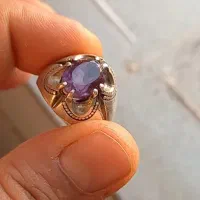 انگشتر  نقره  آماتیس