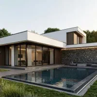 طراحی صفر تاصد ویلا، داخلی، نما و لنداسکیپ