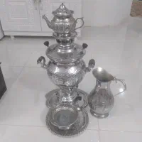 ست ۴ پارچه سماور گازی طرح هخامنشی