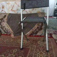 صندلی فلزی با پارچه عالی،قابل جمع شدن