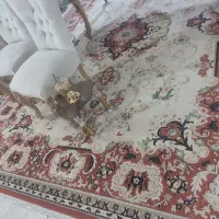 فرش ۱۲متری وکناره۴متری ست وباهم طرح دستباف|فرش|کرمانشاه, |دیوار