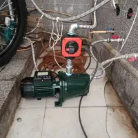 نصب پمپ آب فروش نیم اسب یک اسب ضمانت 18ماه تعویض