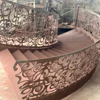 پله گردان پله فلزی