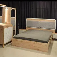 تخت ۲ نفره/ جنس چوب/ شرایط اقساط|تخت و سرویس خواب|قشم, |دیوار