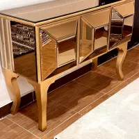 آینه و کنسول مولوکولی|بوفه، ویترین، کنسول|مهاباد (آذربایجان غربی), |دیوار