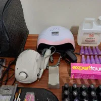 لوازم کاشت ناخن کامل با بهترین کیفیت|آرایشی، بهداشتی، درمانی|تهران, خاک سفید|دیوار