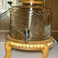 کلمن شیشه ای شیردار