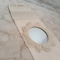 آینه و رانرمکرومه کاردست