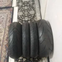 اگزوز cb و لاستیک و لوازم و انجین موتور شهرستان