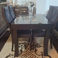 میز ناهارخوری خوری ۴ نفره تمام چوب