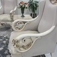 مبل ۷ نفره با ناهار خوری ۶ نفره
