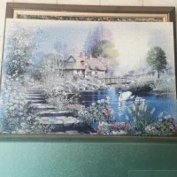 پازل چیده شده