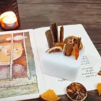 شمع های پاییزی،زمستونی و ... بساز