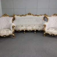 مبلمان سلطنتی ۹نفره استیل کلاسیک نو|مبلمان خانگی و میز عسلی|شاندیز, |دیوار