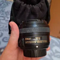 لنز ۵۰ میلیمتر f1.8G نیکون Nikon|دوربین عکاسی و فیلم‌برداری|لاهیجان, کوی آزادگان|دیوار