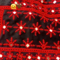 لباس دست دوز رنگ مشکی