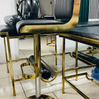 صندلی اوپن مبله جک دار چرم استیل مشابه نو