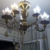 لوستر برنز ۳ شاخه ،۶ شعله