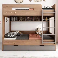 تخت خواب ۲ طبقه مدل امین