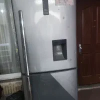یخچال فریزر نقره ای