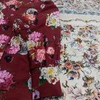 پیراهن زرشکی تازه دوخته شده|لباس|میاندوآب, |دیوار