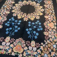 فرش ۶ متری جفت بافت نیشابور اکبند طرح قم