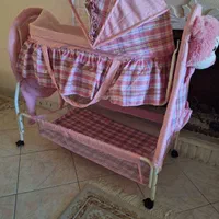 گهواره وپشه بند نوزاد|تخت و سرویس خواب|شیراز, عفیفآباد|دیوار