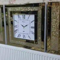 ساعت تیوست گوشواره ای طلایی موتورآرام با کارتون