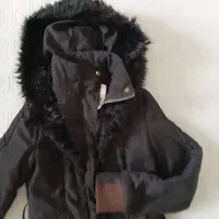 یک عدد کاپشن دخترانه مشکی|لباس|دزفول, |دیوار