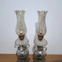 شمعدان لاله جفتی آویز دار