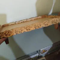 سینی چوبی درحدنو|ظروف سرو و پذیرایی|تهران, بوستان سرخه حصار|دیوار