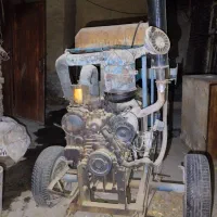 موتور فیات سه سیلندر پمپ انگلیسی همراه150متر شلنگ|ماشین‌آلات صنعتی|خرم‌آباد, |دیوار