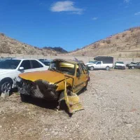 پژو پارس تصادفی